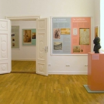 Ausstellungsraum im Jenny-Marx-Haus